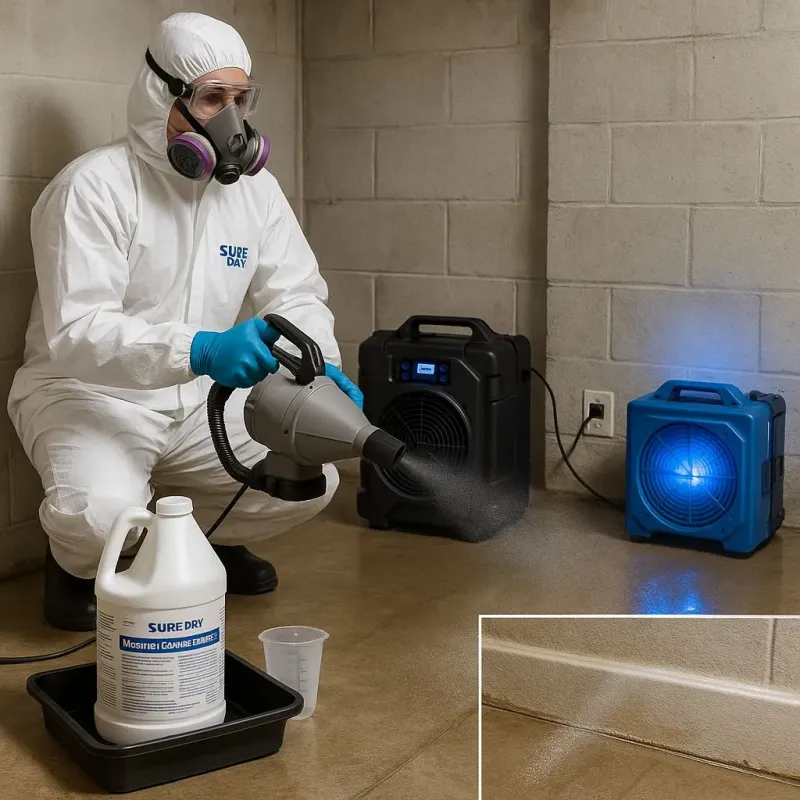 Sanitization and Odor Removal process in Fish Lake, IN
